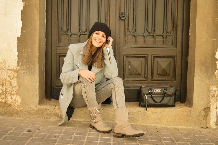 Almost a total grey look