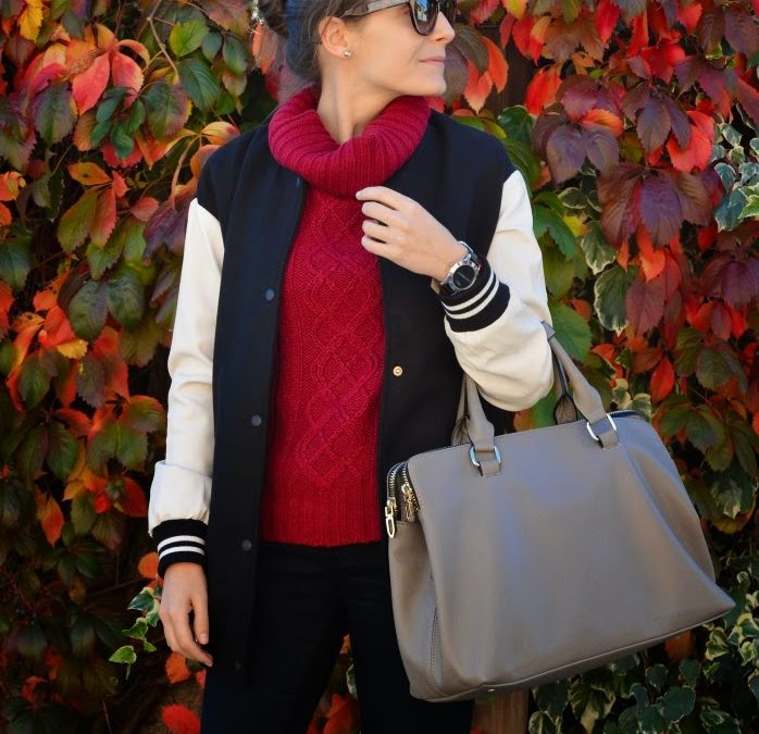 Wearing fall colours