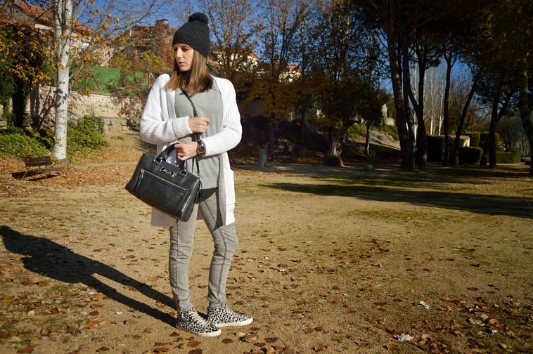 Almost a total grey look