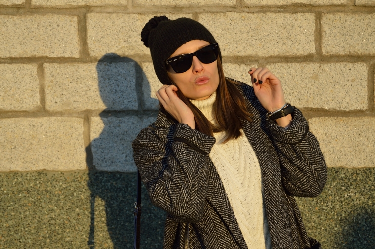 Casual look on white