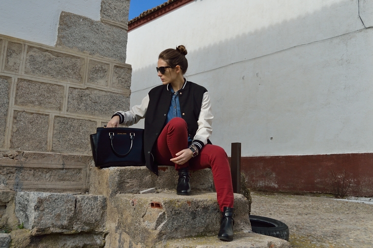 Winter bomber uniform