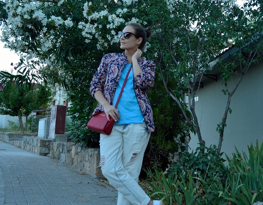 Feeling chic, keeping it casual