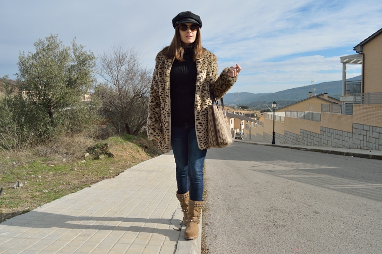 Black and brown outfit